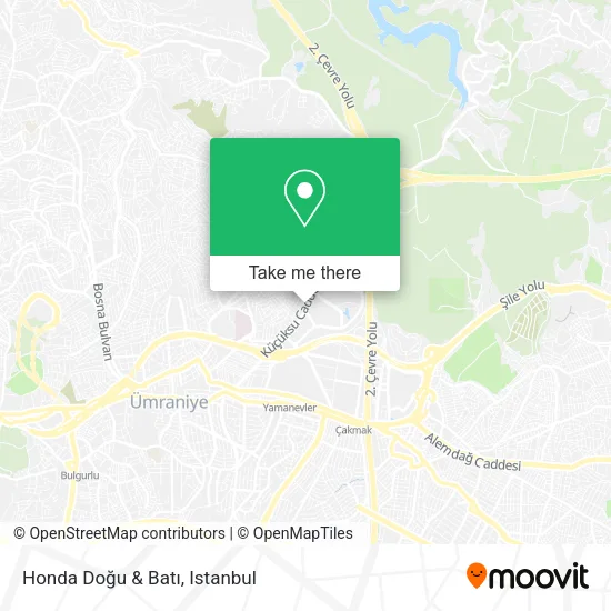 Honda Doğu & Batı map