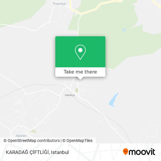 KARADAĞ ÇİFTLİĞİ map