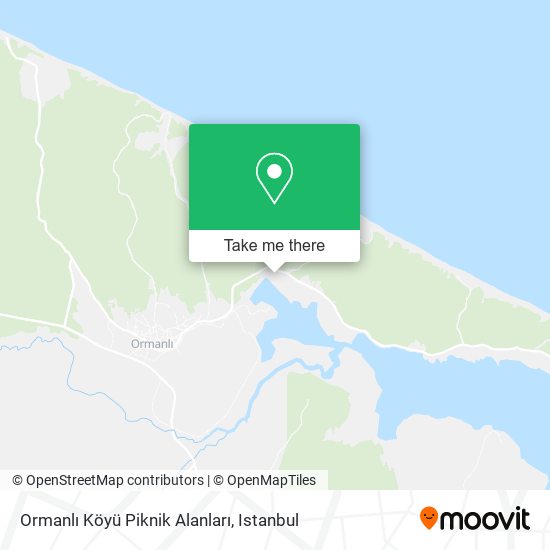 Ormanlı Köyü Piknik Alanları map