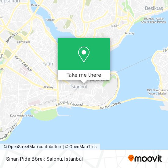 Sinan Pide Börek Salonu map