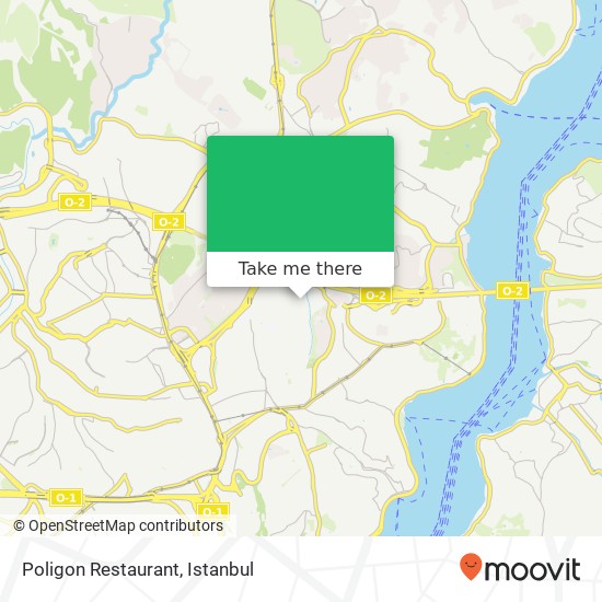 Poligon Restaurant map