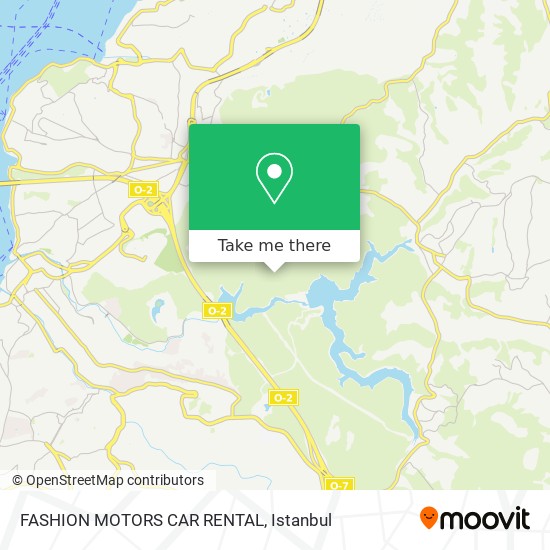 FASHION MOTORS CAR RENTAL map