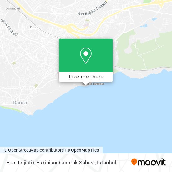 Ekol Lojistik Eskihisar Gümrük Sahası map