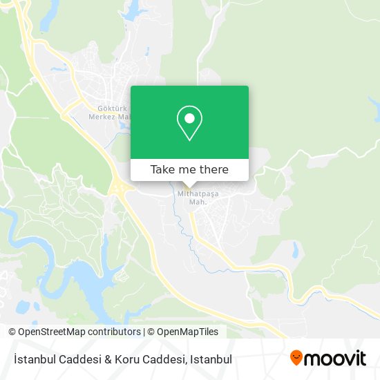 İstanbul Caddesi & Koru Caddesi map