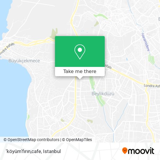 'köyüm'fırın,cafe map