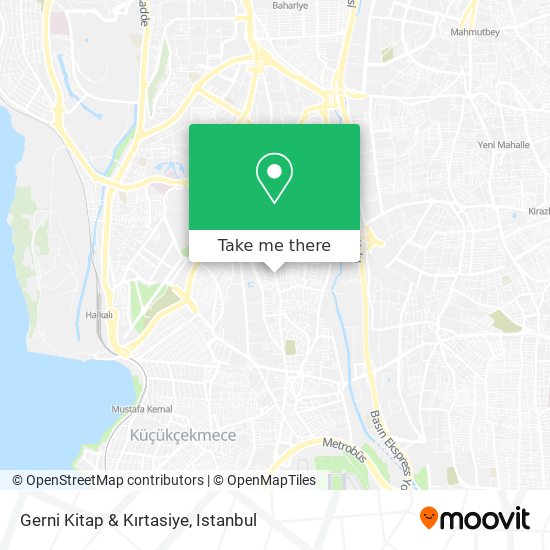Gerni Kitap & Kırtasiye map