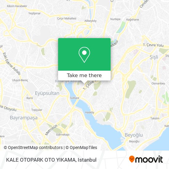 KALE OTOPARK OTO YIKAMA map