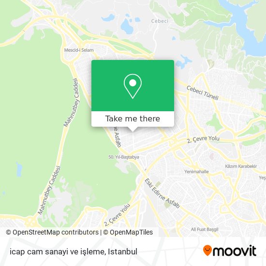 icap cam sanayi ve işleme map