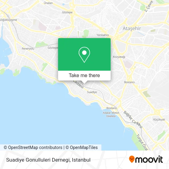 Suadiye Gonulluleri Dernegi map