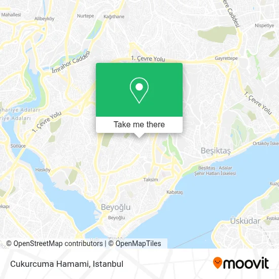 Cukurcuma Hamami map