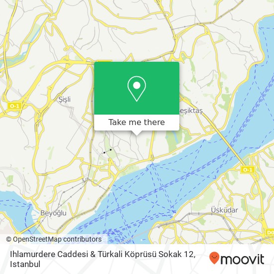 Ihlamurdere Caddesi & Türkali Köprüsü Sokak 12 map