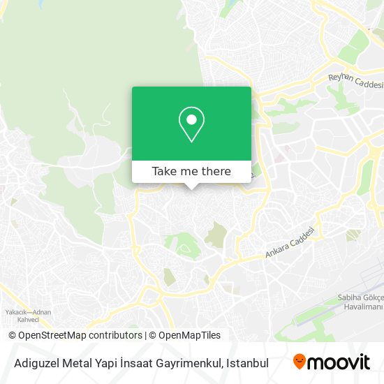 Adiguzel Metal Yapi İnsaat Gayrimenkul map