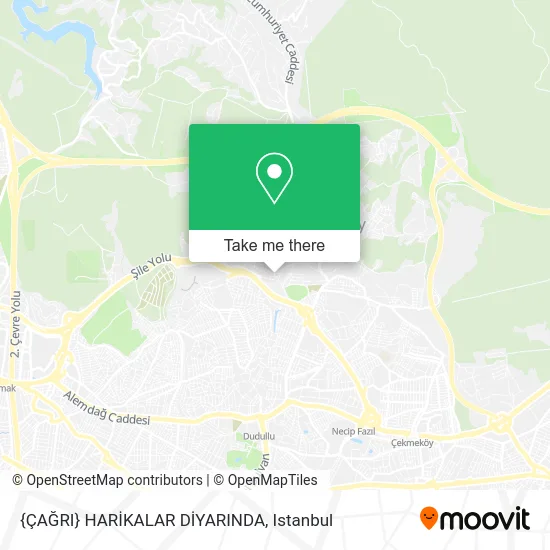 {ÇAĞRI} HARİKALAR DİYARINDA map
