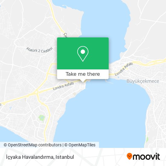 İçyaka Havalandırma map