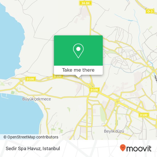 Sedir Spa Havuz map