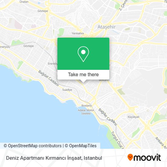 Deniz Apartmanı Kırmancı İnşaat map