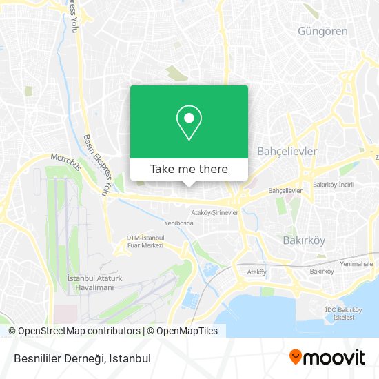 Besnililer Derneği map