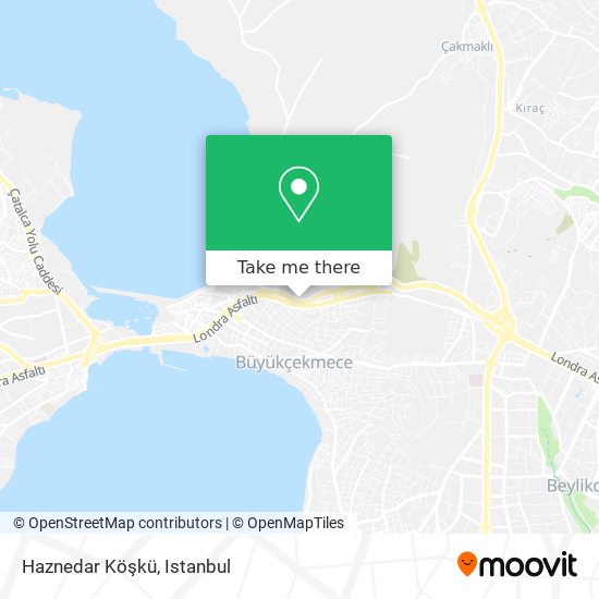 Haznedar Köşkü map