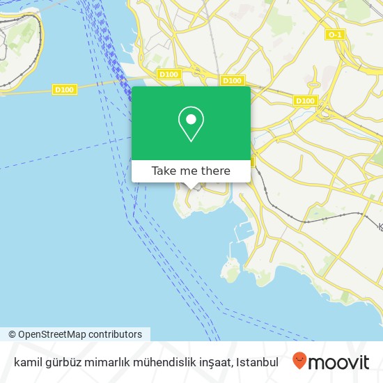 kamil gürbüz mimarlık mühendislik inşaat map