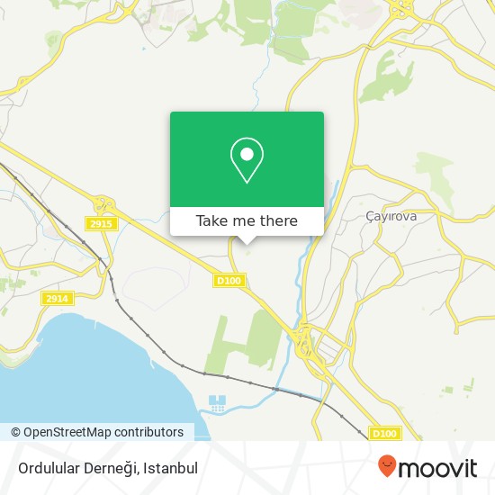 Ordulular Derneği map