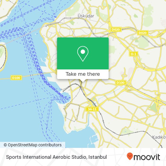 Sports International Aerobic Studio map