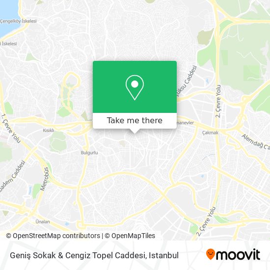 Geniş Sokak & Cengiz Topel Caddesi map