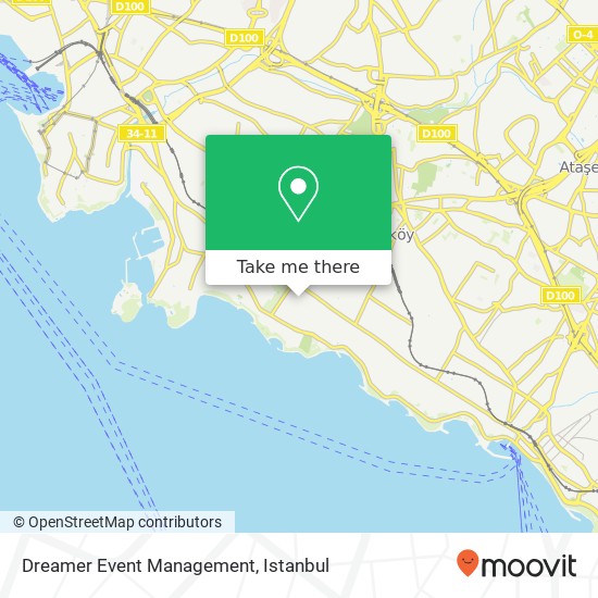 Dreamer Event Management map