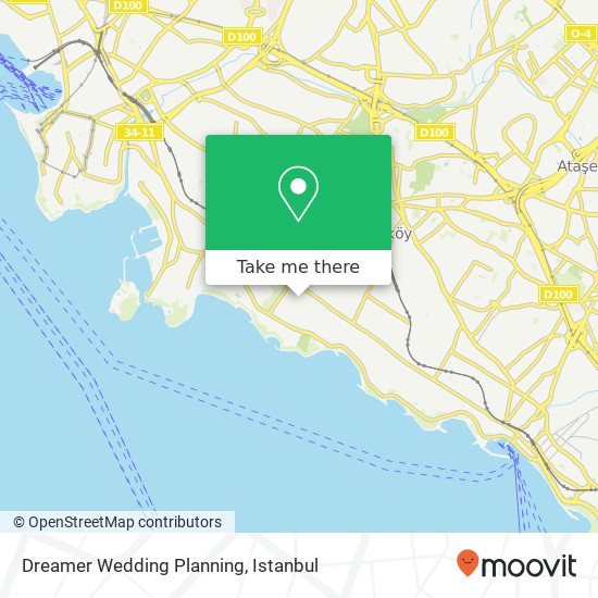 Dreamer Wedding Planning map