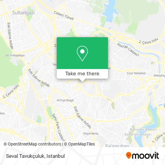 Seval Tavukçuluk map