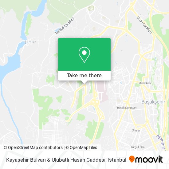 Kayaşehir Bulvarı & Ulubatlı Hasan Caddesi map