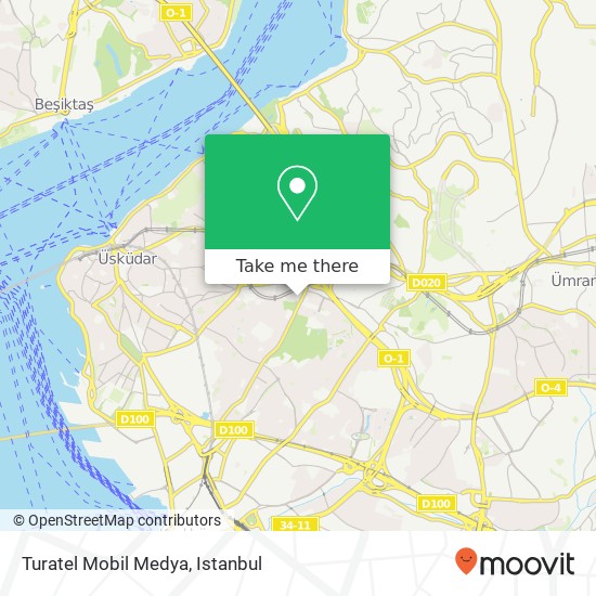 Turatel Mobil Medya map
