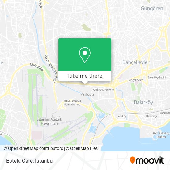 Estela Cafe map