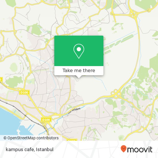 kampus cafe map