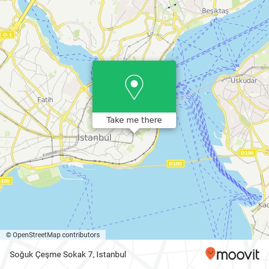 Soğuk Çeşme Sokak 7 map