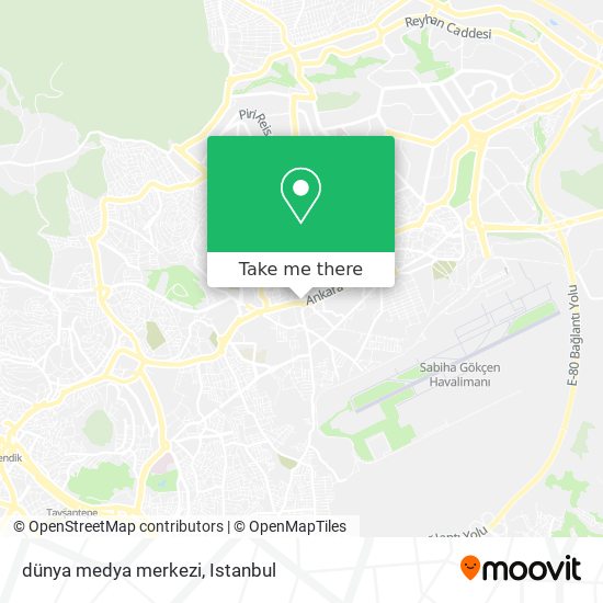 dünya medya merkezi map