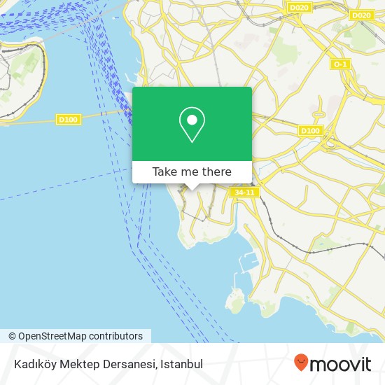 Kadıköy Mektep Dersanesi map