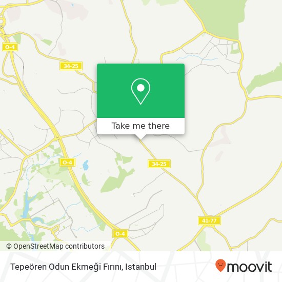 Tepeören Odun Ekmeği Fırını map