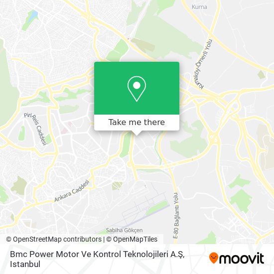 Bmc Power Motor Ve Kontrol Teknolojileri A.Ş map