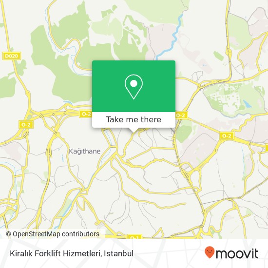 Kiralık Forklift Hizmetleri map