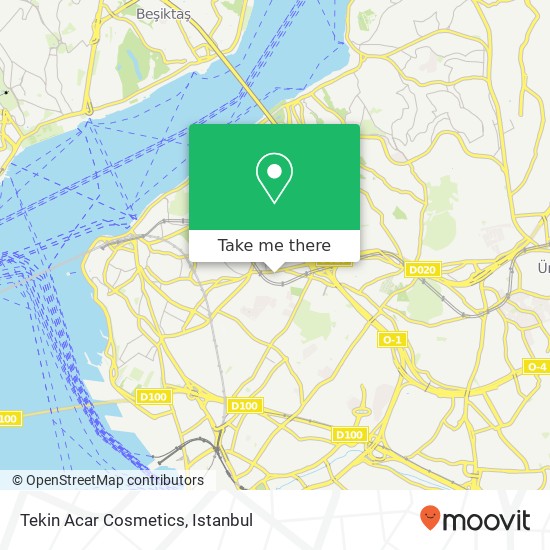 Tekin Acar Cosmetics map