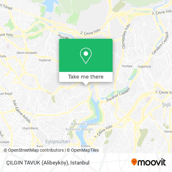 ÇILGIN TAVUK (Alibeyköy) map