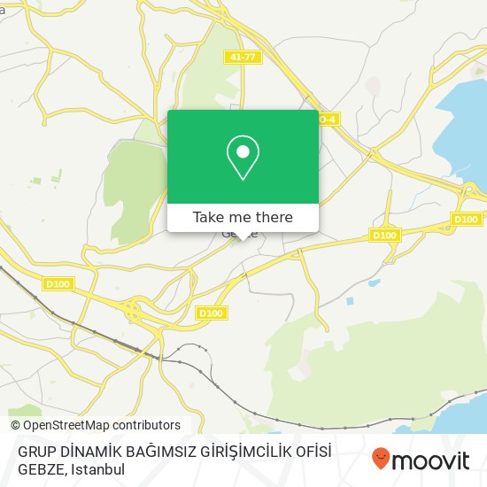 GRUP DİNAMİK BAĞIMSIZ GİRİŞİMCİLİK OFİSİ GEBZE map