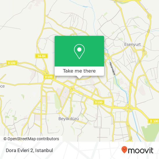 Dora Evleri 2 map