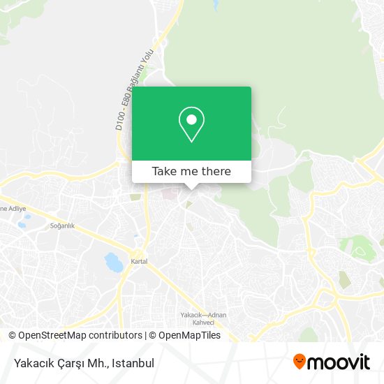 Yakacık Çarşı Mh. map