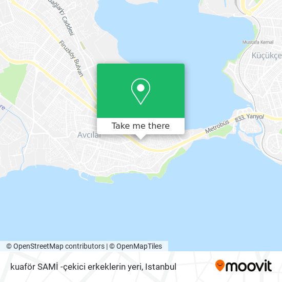 kuaför SAMİ -çekici erkeklerin yeri map