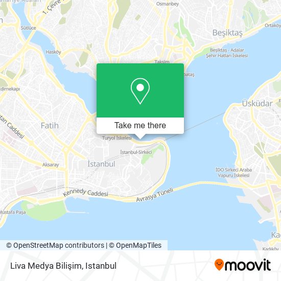 Liva Medya Bilişim map