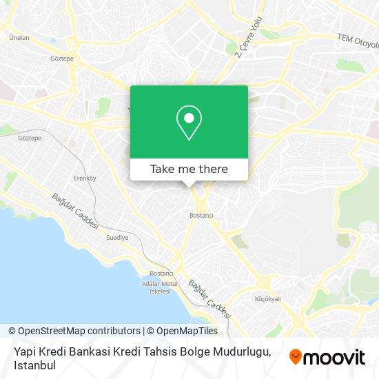 Yapi Kredi Bankasi Kredi Tahsis Bolge Mudurlugu map