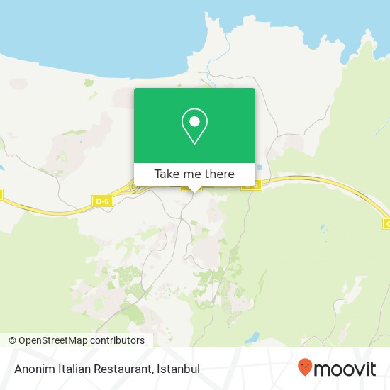 Anonim Italian Restaurant map