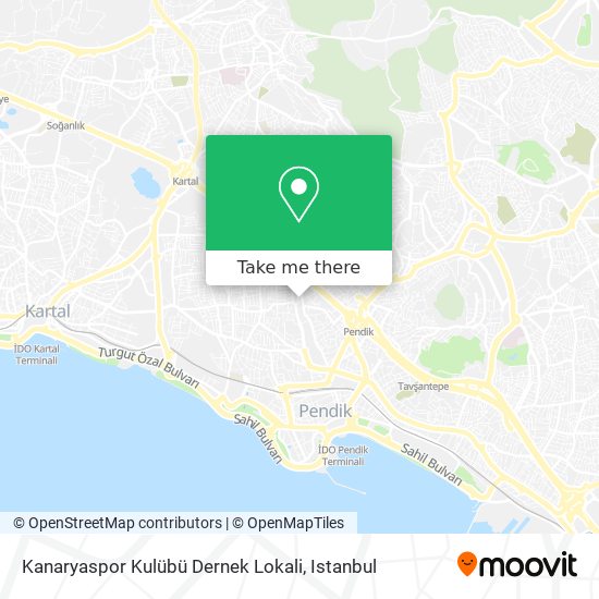 Kanaryaspor Kulübü Dernek Lokali map