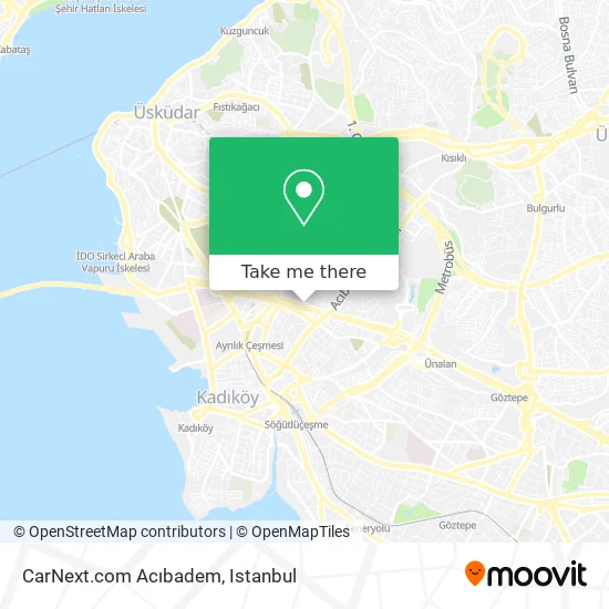 CarNext.com Acıbadem map